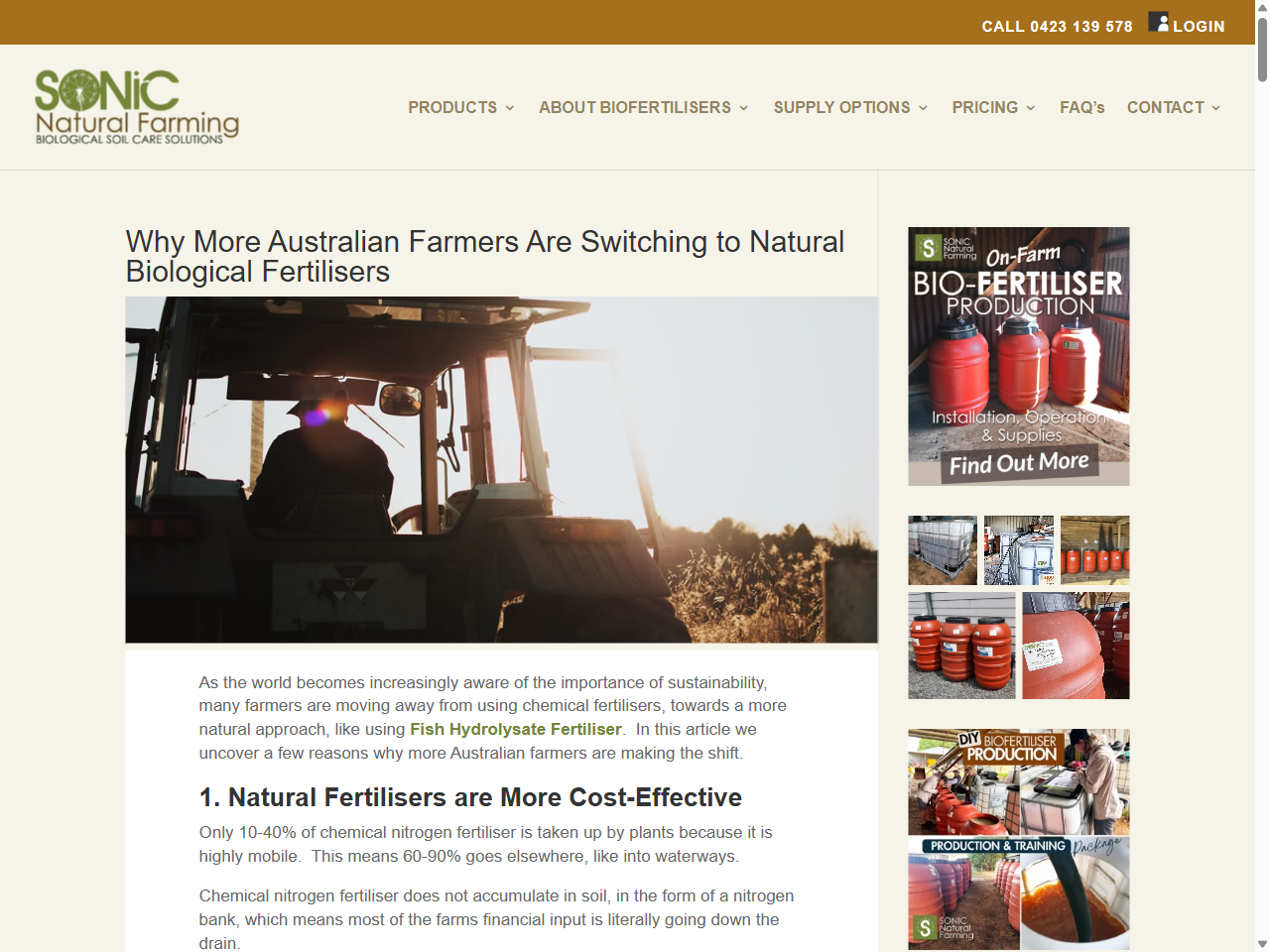 Preview of 7 Reasons why Farmers are Making the Shift to Natural Fertilisers, accessed July 18, 2025