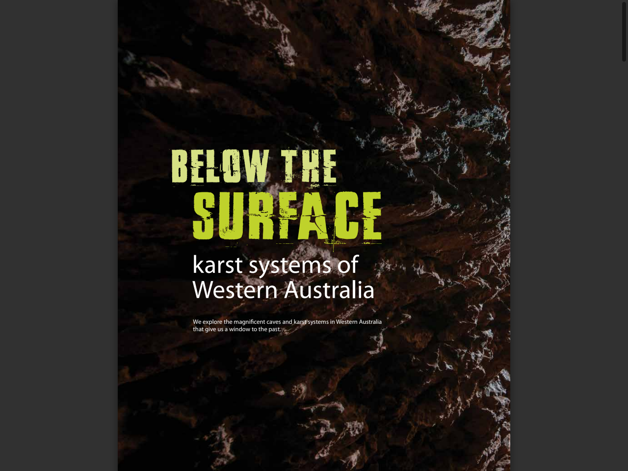 Preview of karst systems of Western Australia - DBCA Library, accessed July 25, 2025,