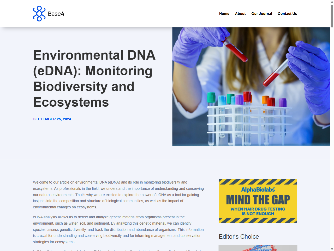 Preview of Use of eDNA and conventional sampling methods to survey rock pool (gnamma) biodiversity on granite inselbergs, accessed August 17, 2025