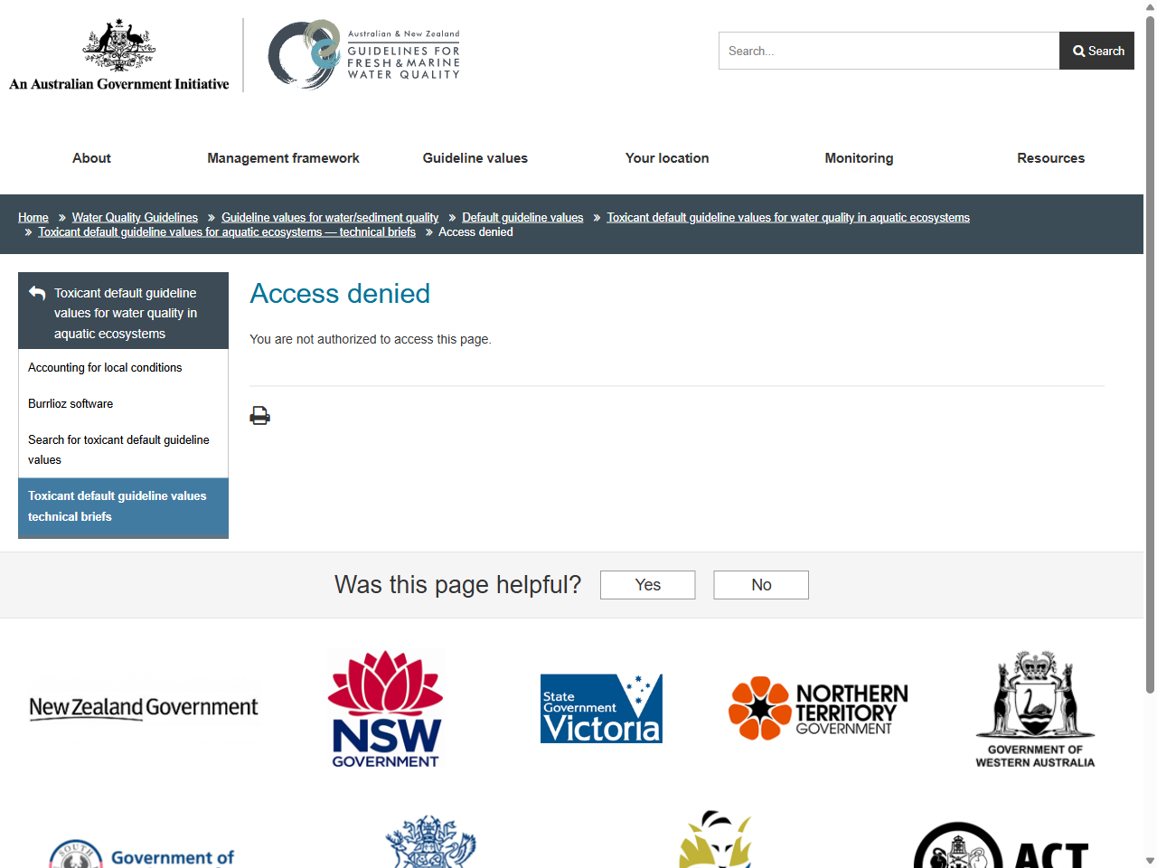 Preview of Nitrate in freshwater and marine water - Water Quality Australia, accessed August 2, 2025,