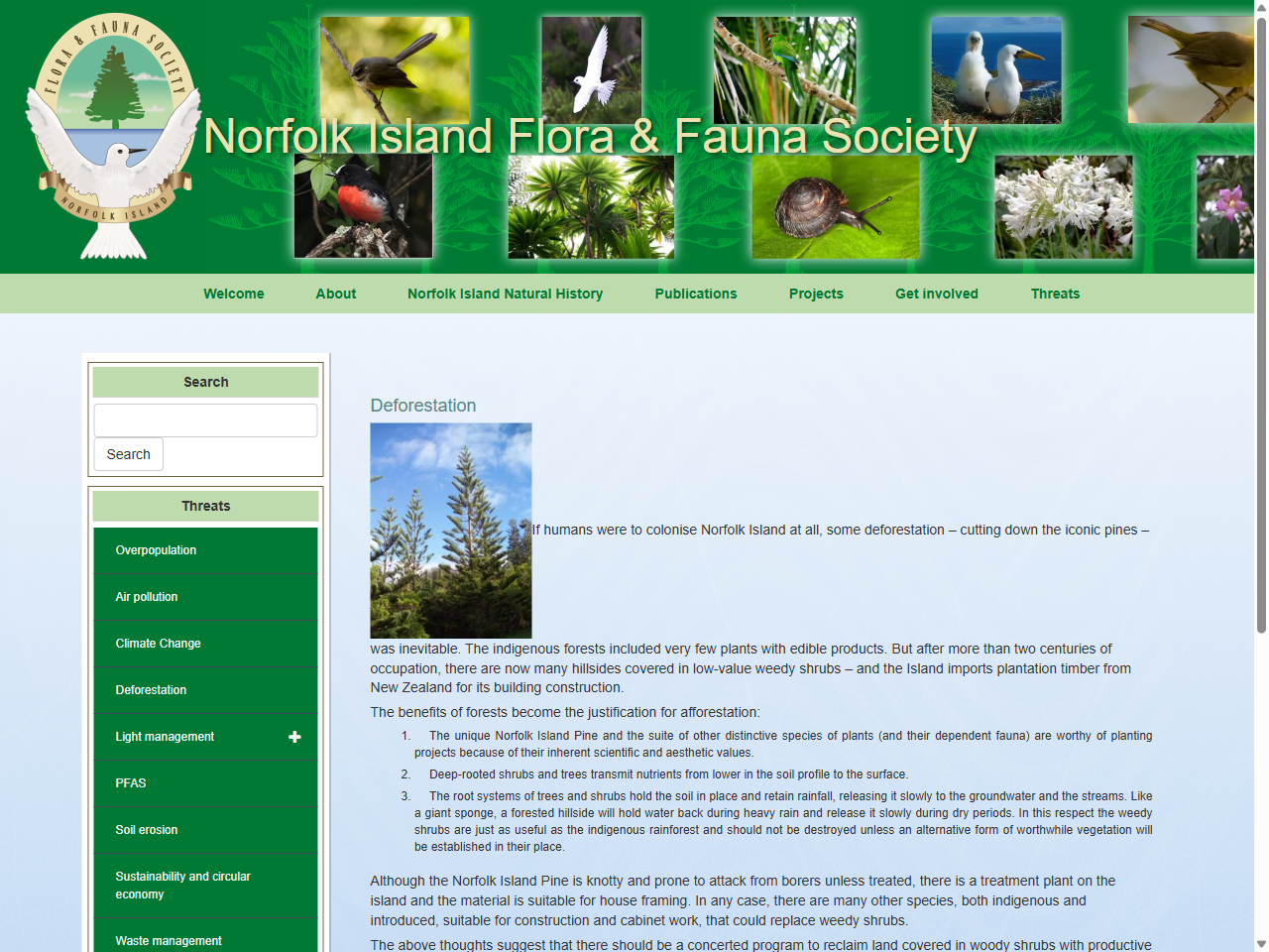 Preview of Deforestation - Norfolk Island Flora & Fauna Society, accessed July 30, 2025, 