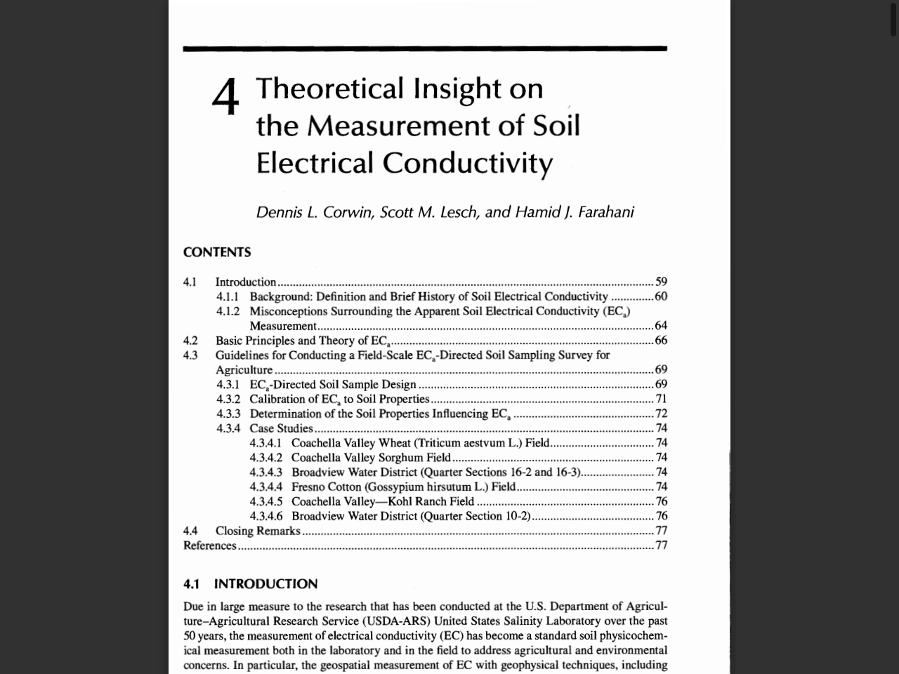 Preview of Modeling the electrical conductivity relationship between saturated paste extract and 1:2.5 dilution in different soil textural classes - Frontiers, accessed July 30, 2025