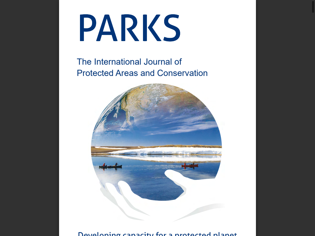 Preview of parks - IUCN Portals