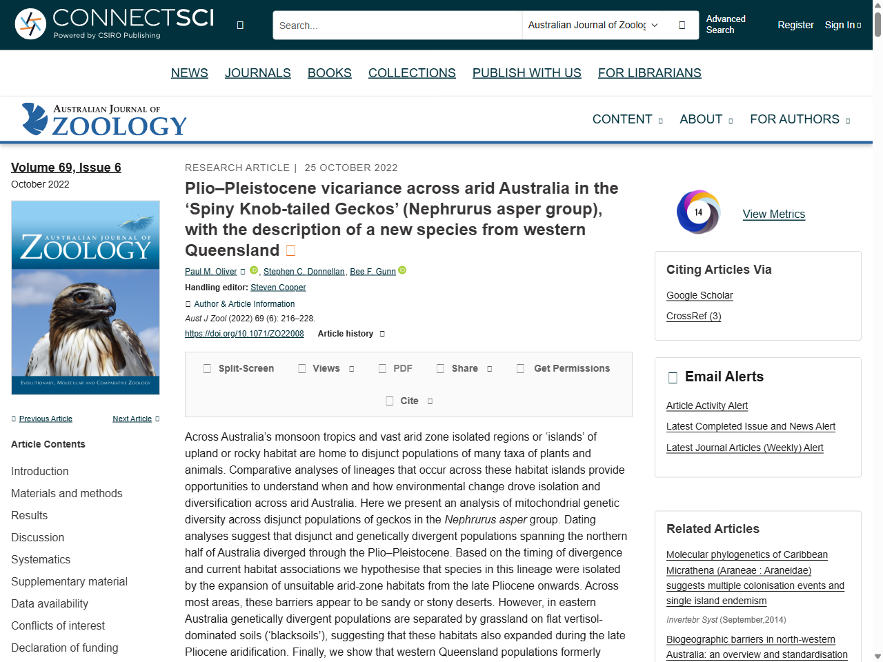 Preview of ARID LANDS OF AUSTRALIA - Open Research Repository, accessed July 27, 2025, 