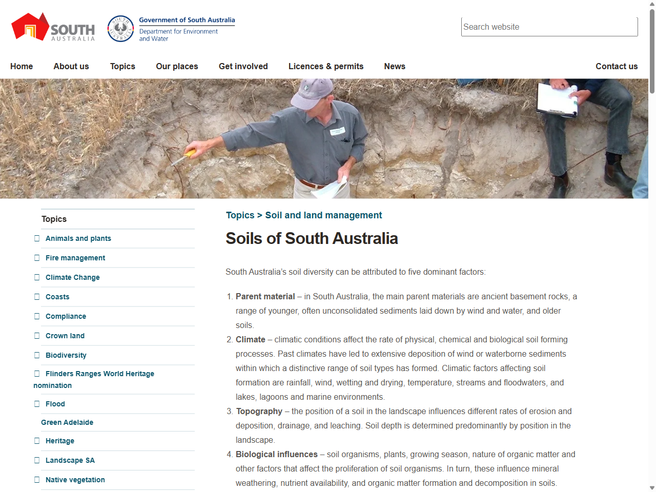 Preview of Soil condition | NSW State of the Environment