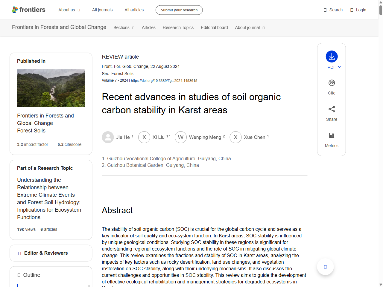 Preview of (PDF) Environmental drivers of soil organic carbon in the Australian ..., accessed July 25, 2025,