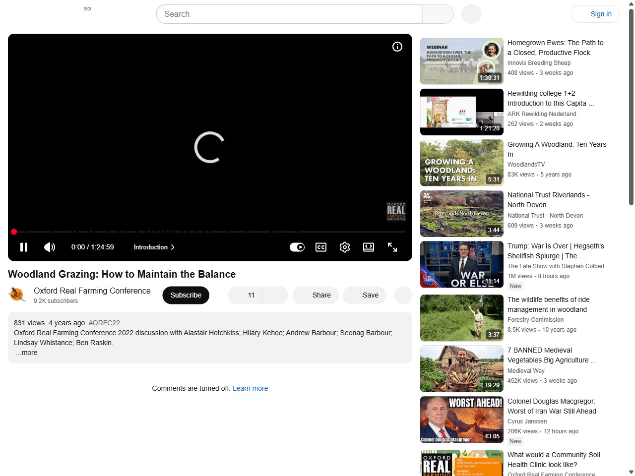Preview of Woodland Grazing: How to Maintain the Balance - YouTube, accessed July 10, 2025,