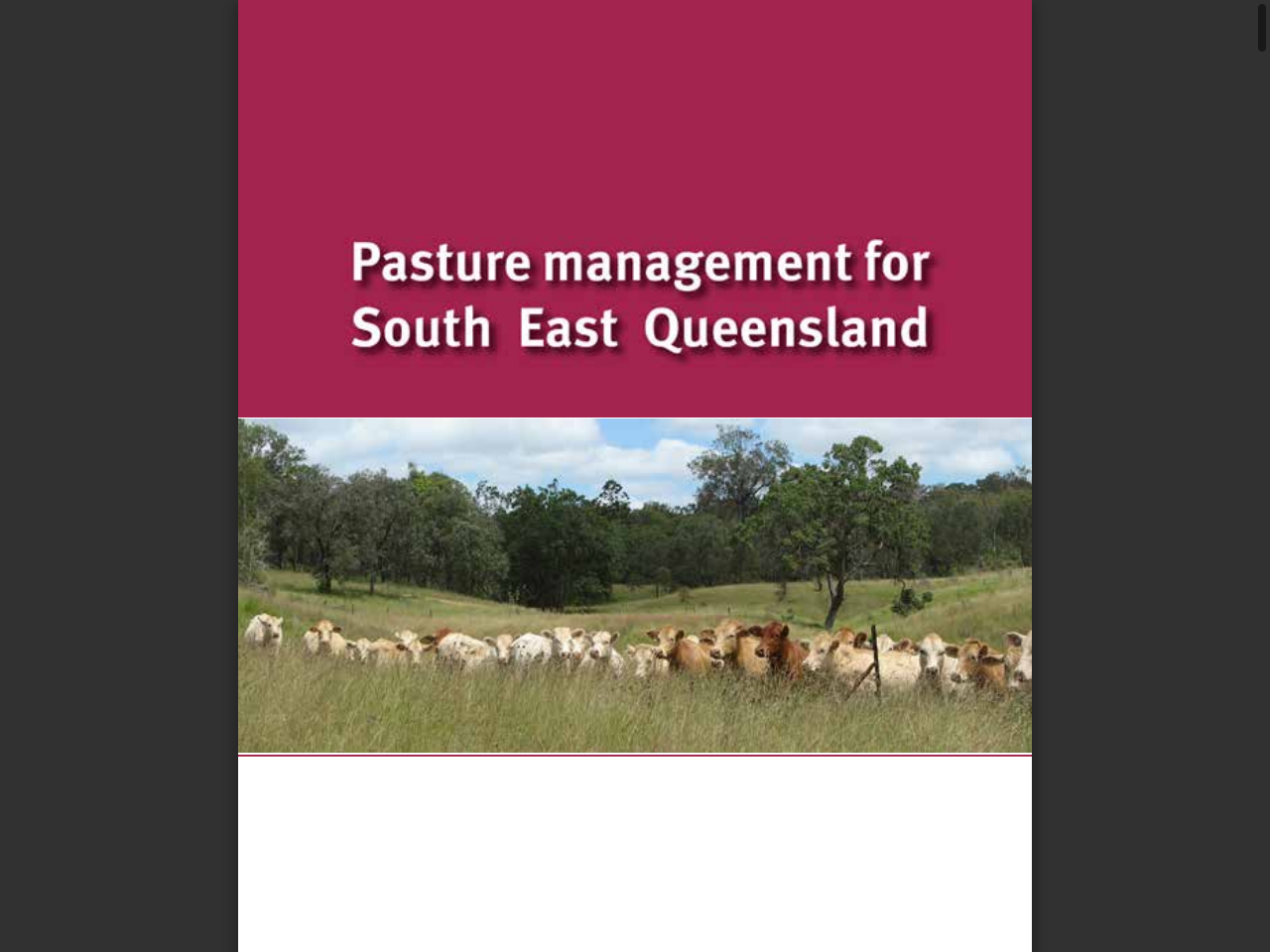 Preview of Pasture management for South East Queensland - FutureBeef, accessed July 19, 2025