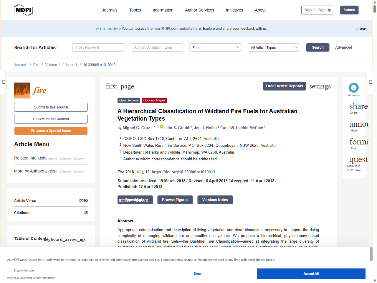 Preview of Can trophic rewilding reduce the impact of fire in a more flammable world? - Journals, accessed August 2, 2025