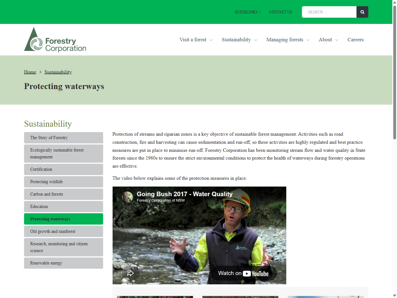Preview of Protecting waterways - Forestry Corporation, accessed July 12, 2025,