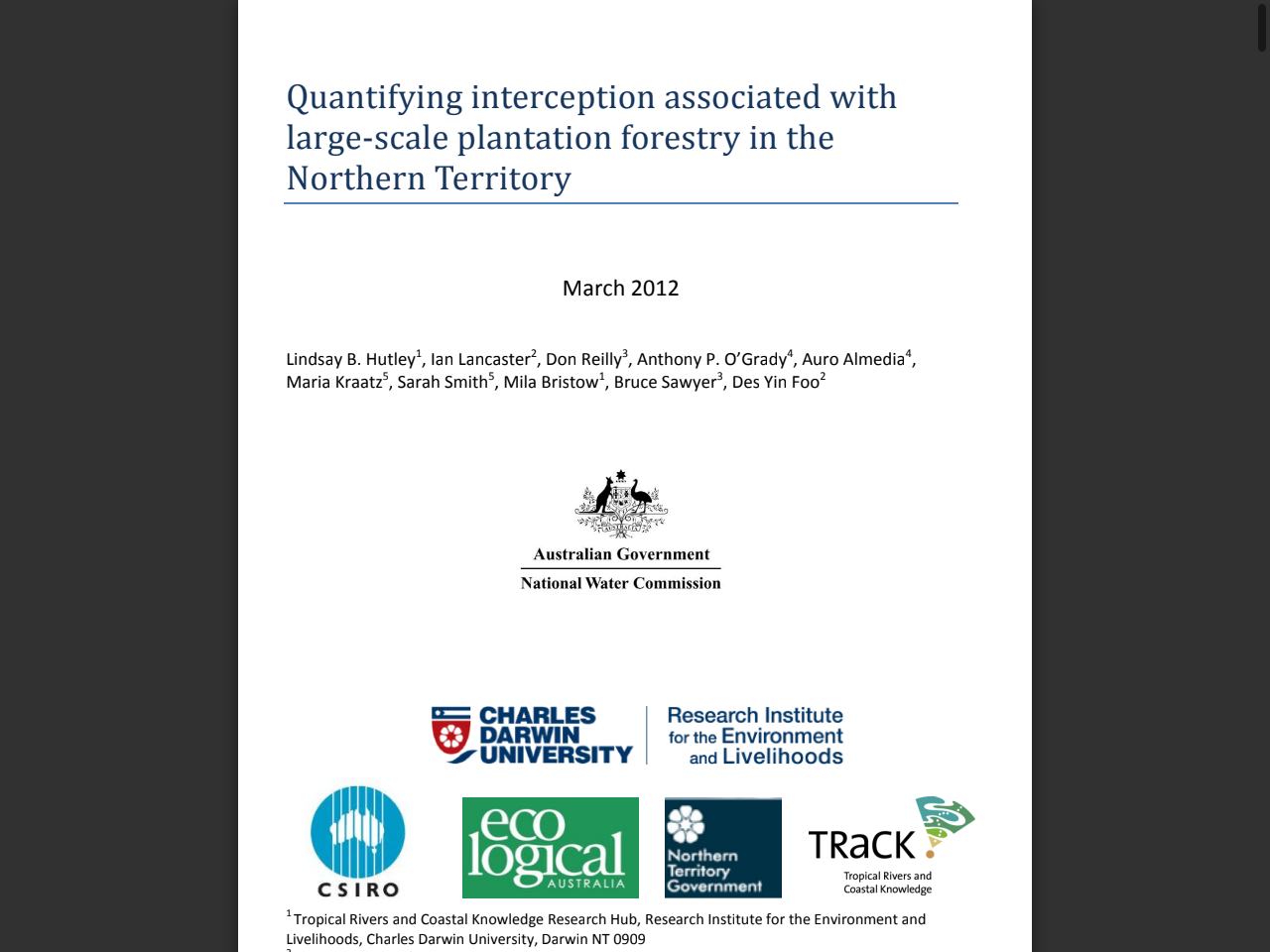 Preview of Water quality | Australia state of the environment 2021