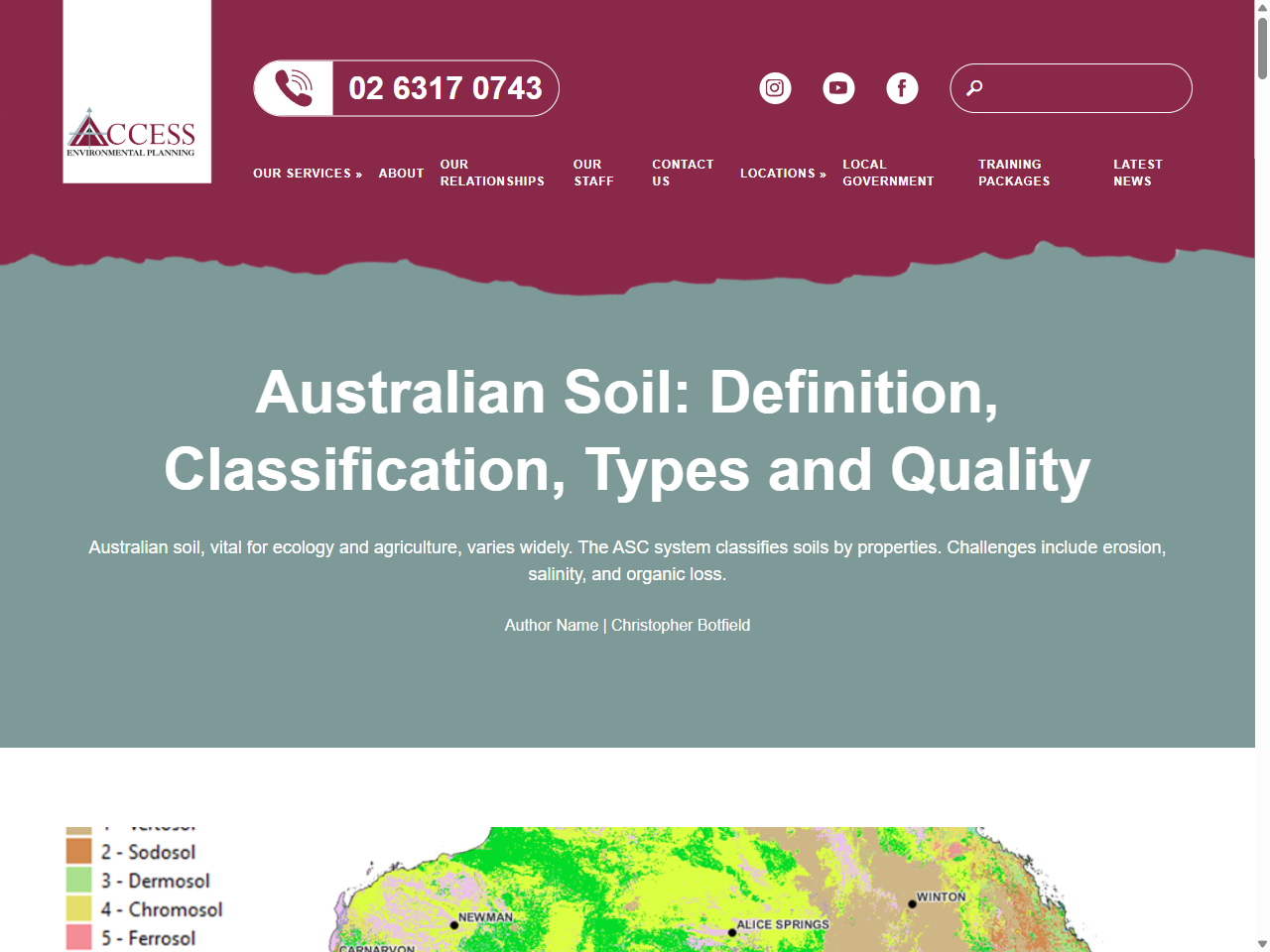 Preview of Australian Soil: Definition, Classification, Types and Quality - Access EP, accessed July 30, 2025