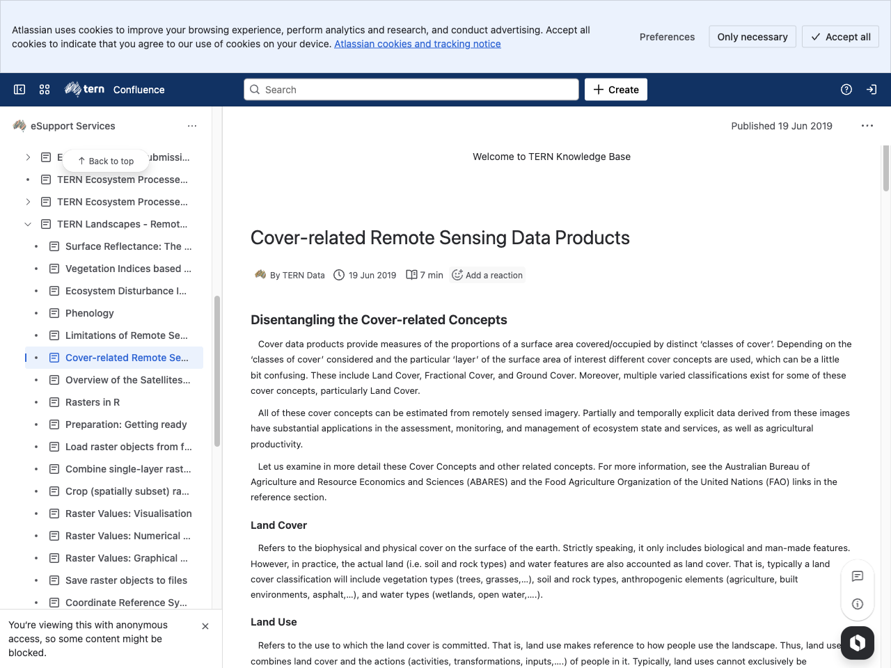 Preview of Cover-related Remote Sensing Data Products - atlassian, accessed July 22, 2025, 