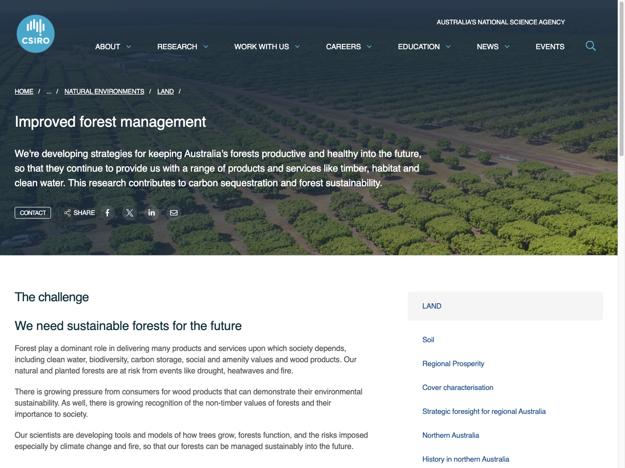 Preview of Improved forest management - CSIRO, accessed July 12, 2025, 