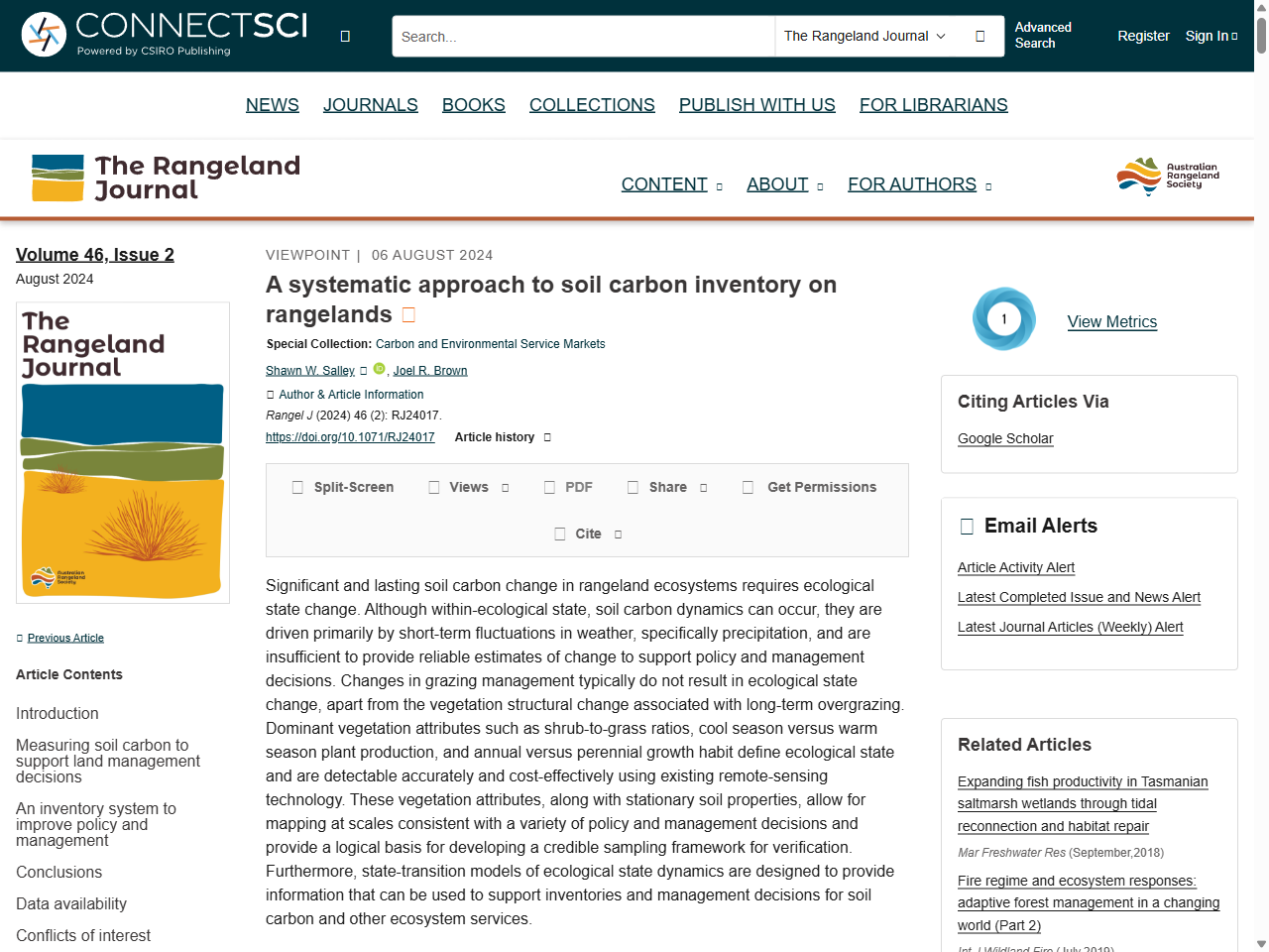 Preview of Report card on sustainable natural resource use in the rangelands, accessed July 30, 2025