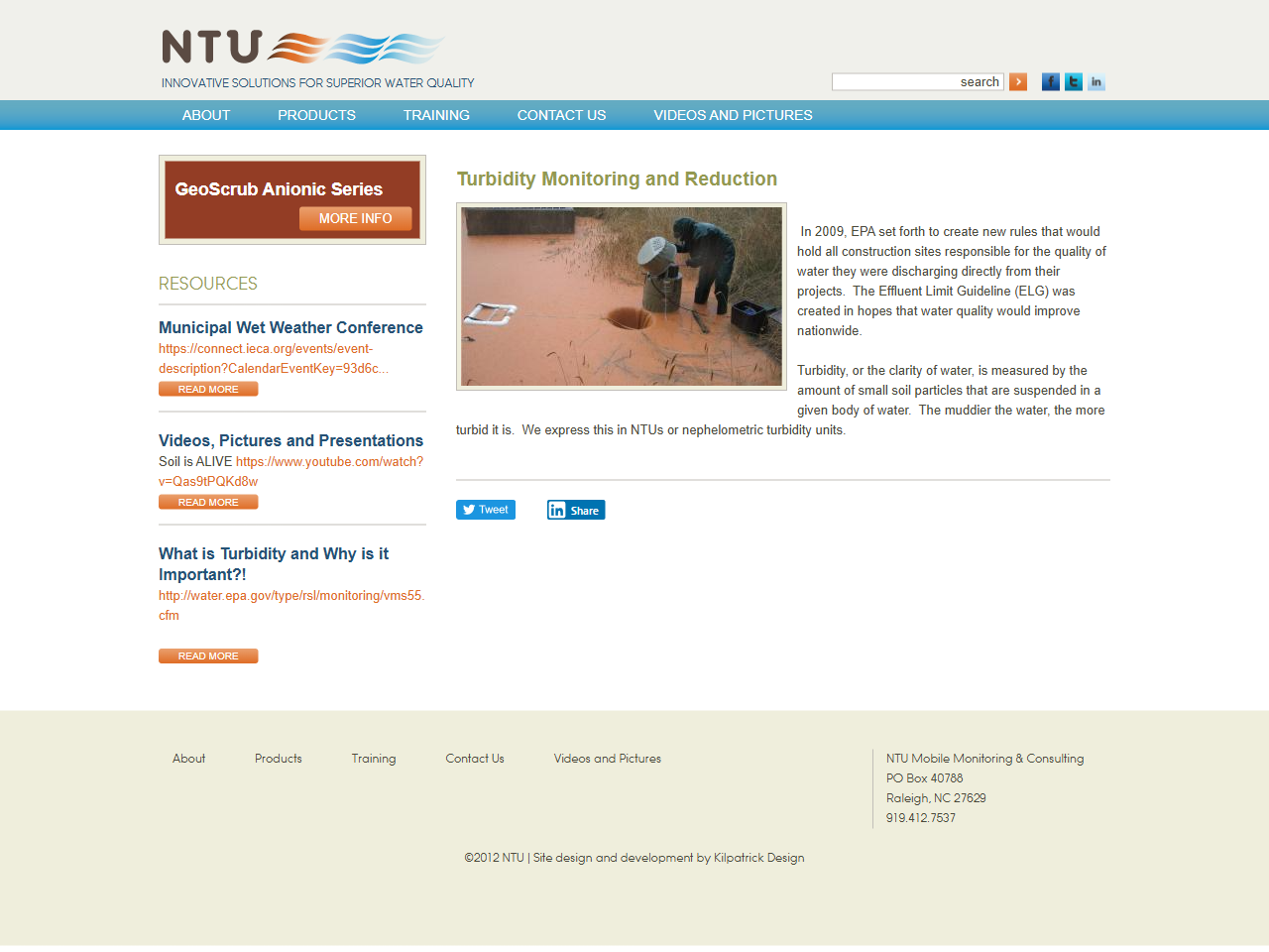 Preview of Turbidity Monitoring and Reduction - NTU, accessed July 18, 2025,