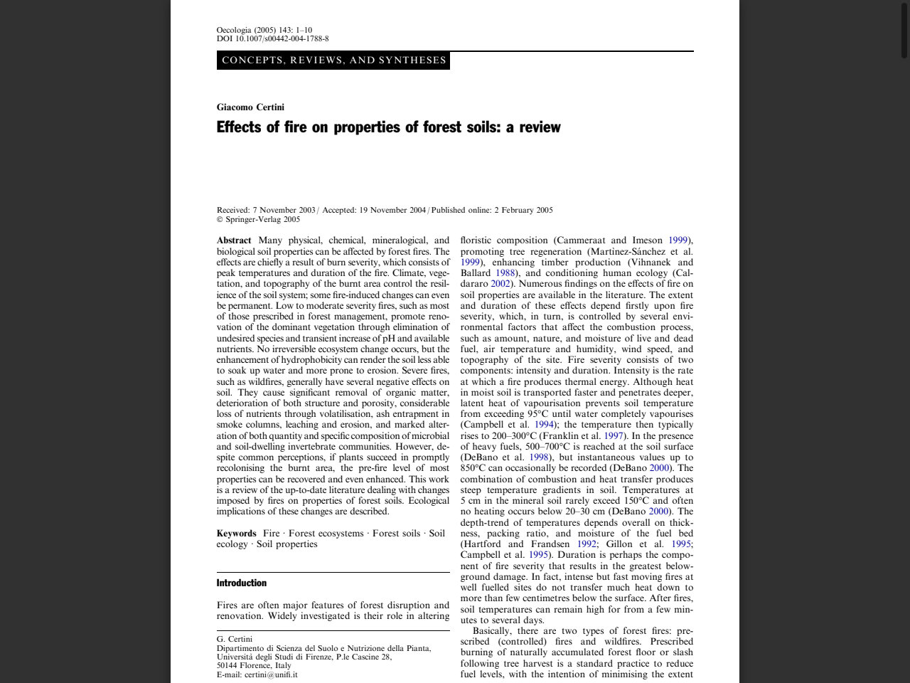 Preview of Temperate forests and soils [Chapter 6]