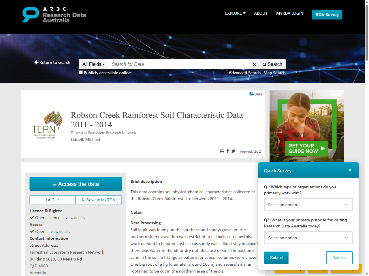 Preview of Threshold Responses to Soil Moisture Deficit by Trees and Soil in Tropical Rain Forests: Insights from Field Experiments - The Australian National University