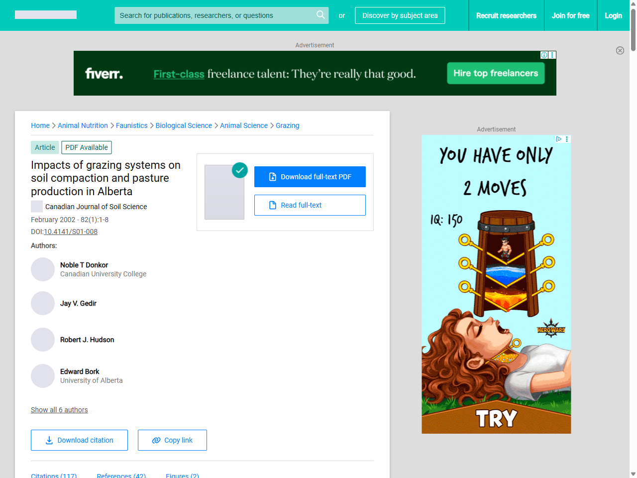 Preview of Soil compaction under varying rest periods and levels of mechanical disturbance in a rotational grazing system, accessed July 28, 2025, 