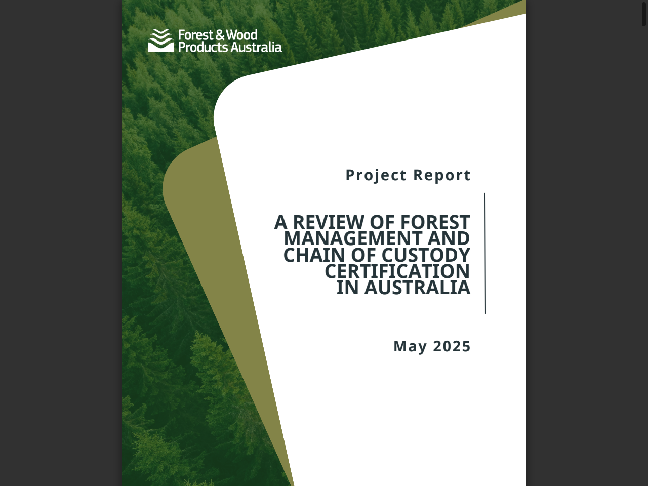 Preview of Australian Standard - Responsible Wood