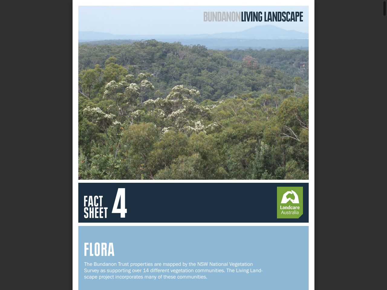 Preview of FLORA - Bundanon, accessed July 19, 2025