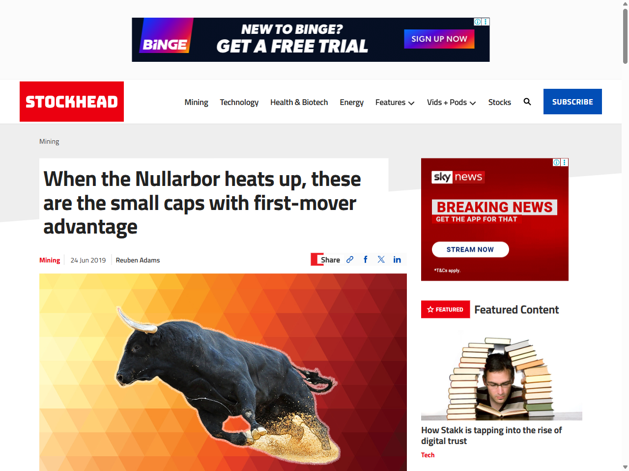 Preview of Native Minerals opens new Nullarbor exploration frontier - The West Australian