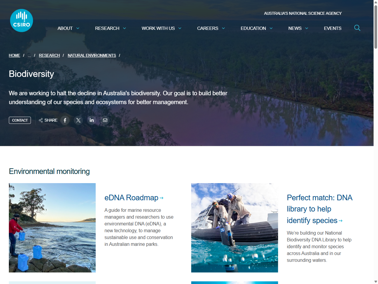 Preview of Revolutionising environmental monitoring using eDNA - CSIRO