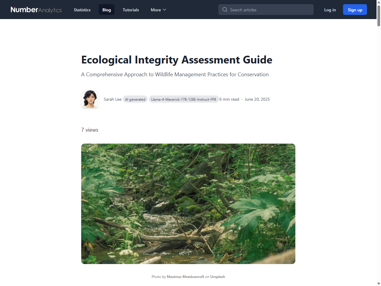 Preview of Ecological Integrity Assessment Guide - Number Analytics, accessed July 20, 2025, 