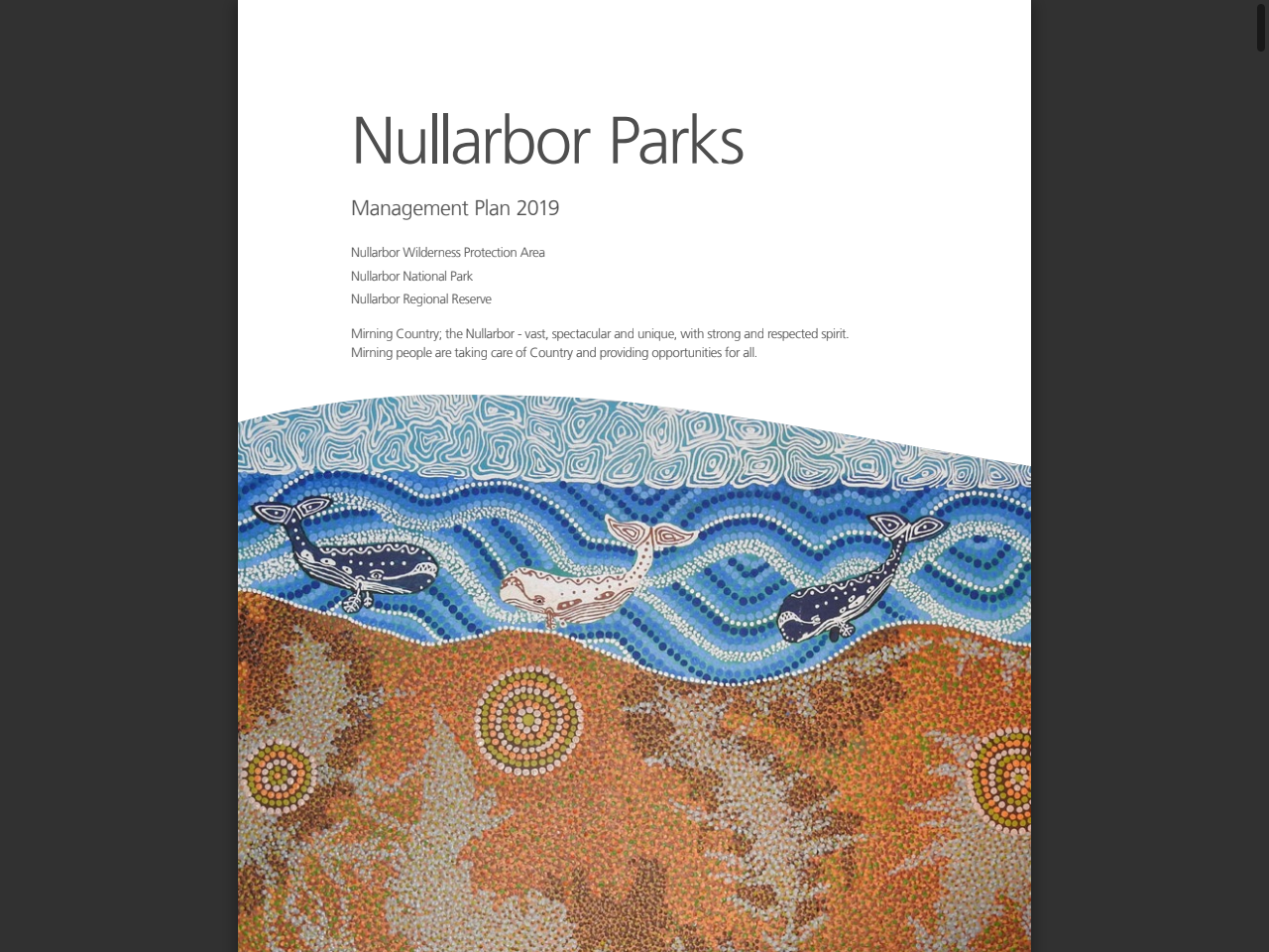 Preview of Nullarbor - Department for Environment and Water, accessed July 27, 2025