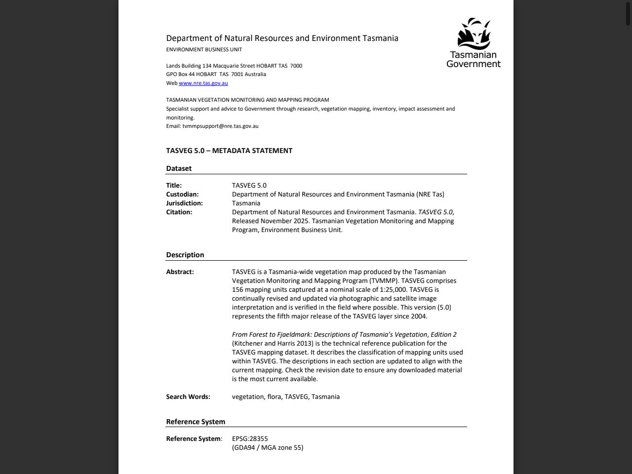Preview of WDA Eucalyptus dalrympleana forest: subalpine heathland facies