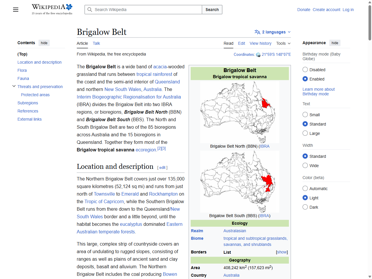 Preview of Brigalow Belt - Wikipedia, accessed July 10, 2025, 