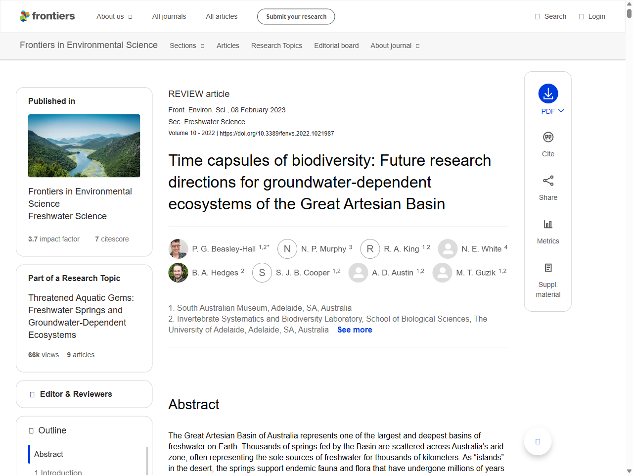 Preview of Influence and value of different water regimes on avian ...