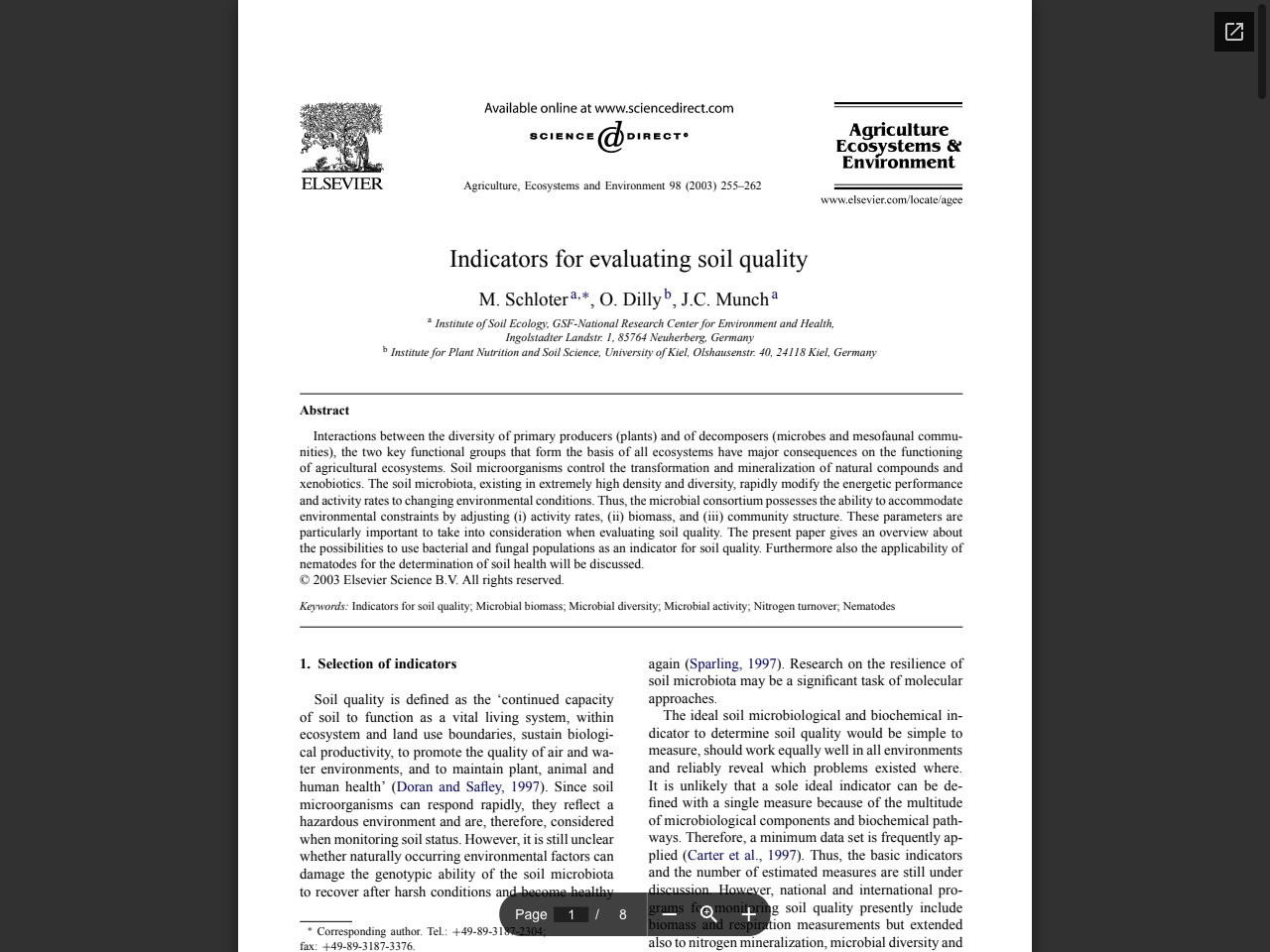 Preview of Indicators for evaluating soil quality - UF/IFAS, accessed August 5, 2025,