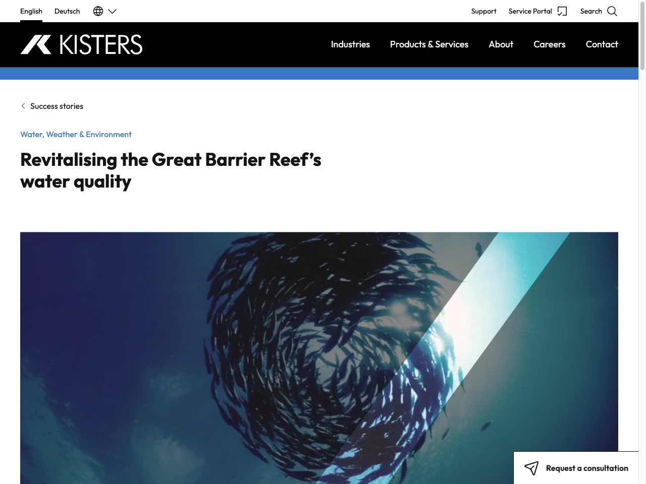 Preview of Revitalising the Great Barrier Reef's water quality - KISTERS, accessed August 1, 2025