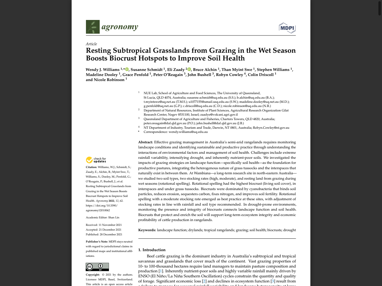 Preview of Resting Subtropical Grasslands from Grazing in the Wet Season ..., accessed July 19, 2025, 