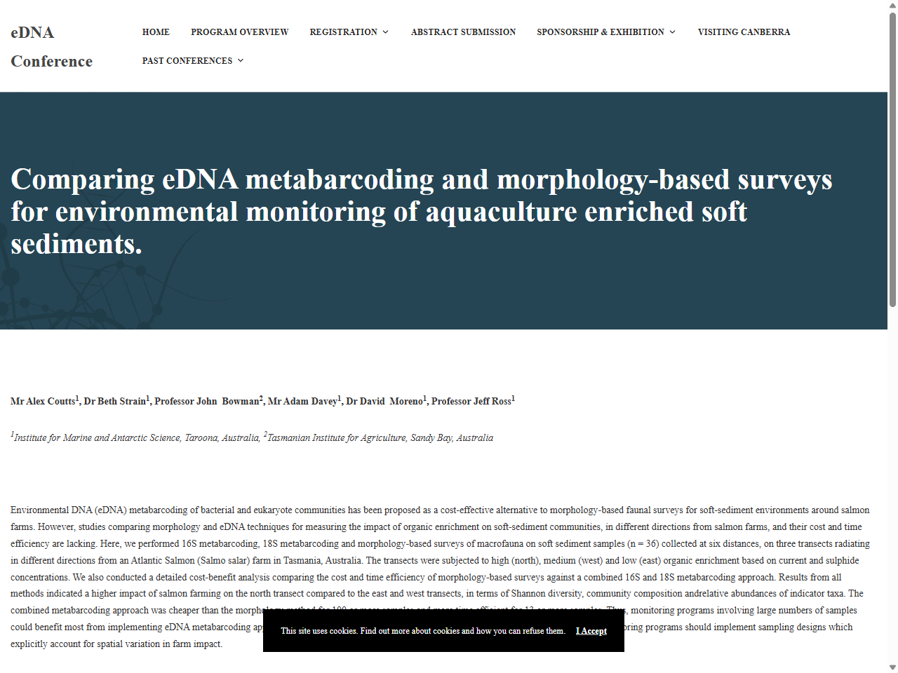 Preview of A comparison of visual and molecular methods for inferring ..., accessed August 17, 2025