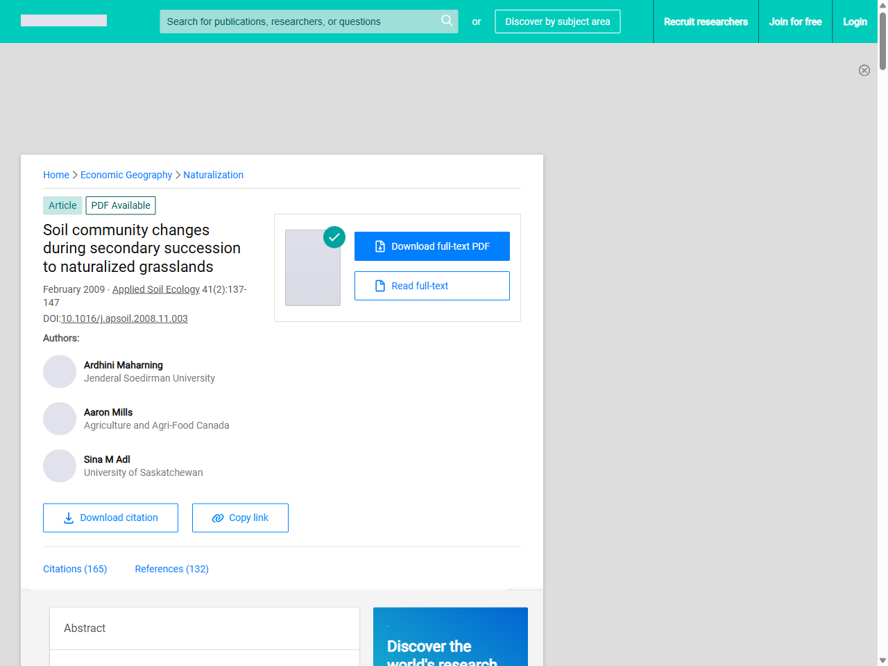 Preview of Adaptive multi-paddock grazing management's influence on soil food web community structure for: increasing pasture forage production, soil organic carbon, and reducing soil respiration rates in southeastern USA ranches, accessed August 9, 2025, 