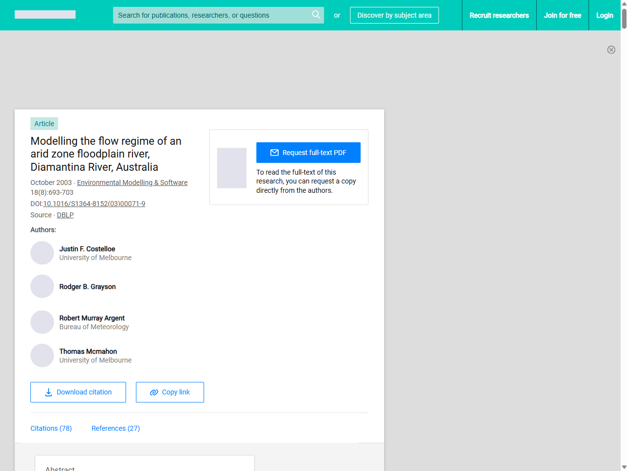 Preview of Rivers, wetlands and floodplains | Murray–Darling Basin Authority