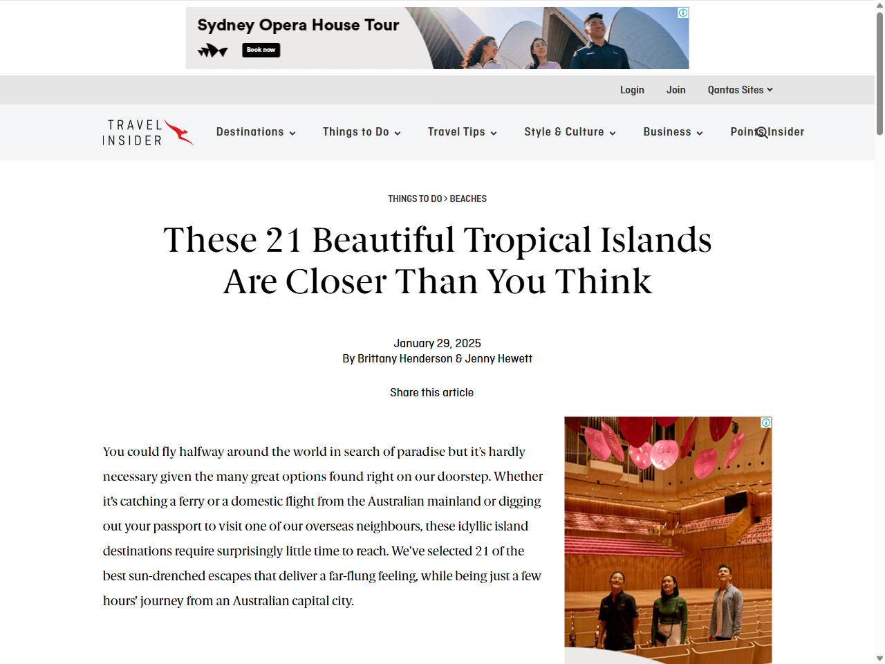 Preview of These 21 Beautiful Tropical Islands Are Closer Than You Think | Travel Insider - Qantas, accessed August 3, 2025