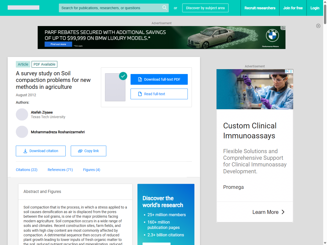Preview of A survey study on Soil compaction problems for new methods in agriculture - ResearchGate, accessed May 28, 2025