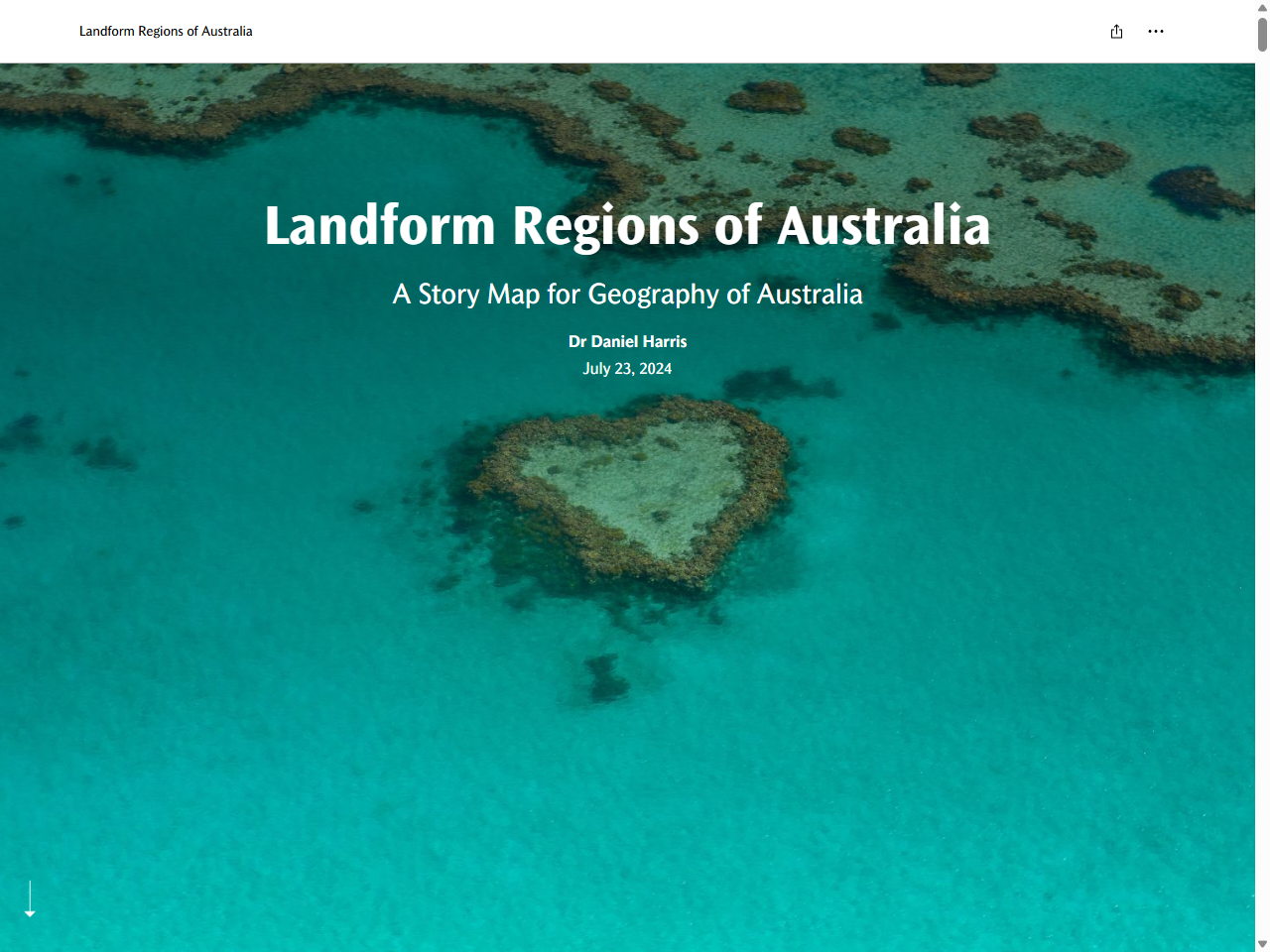 Preview of Landform Regions of Australia - ArcGIS StoryMaps, accessed July 27, 2025