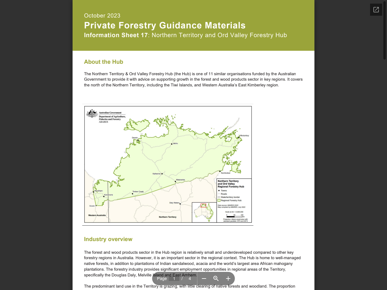 Preview of Private Forestry Guidance Materials, accessed August 1, 2025, 