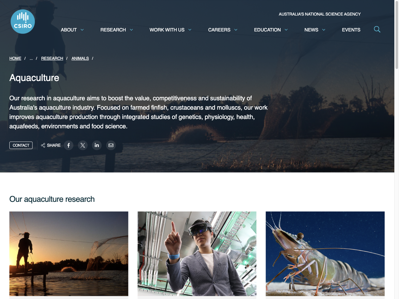Preview of Aquaculture - CSIRO, accessed August 1, 2025