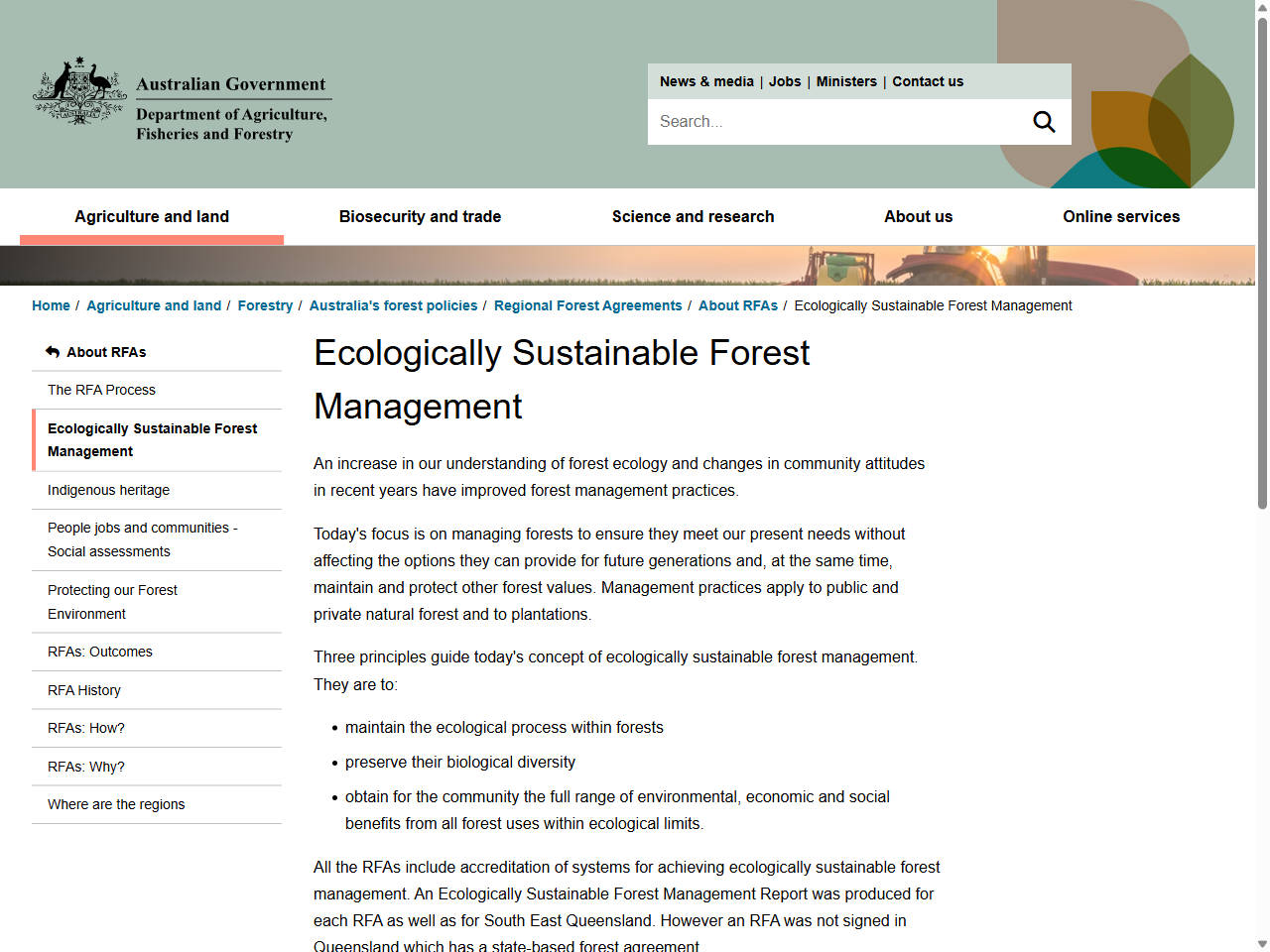 Preview of Ecologically sustainable forest management - Local Land Services - NSW Government