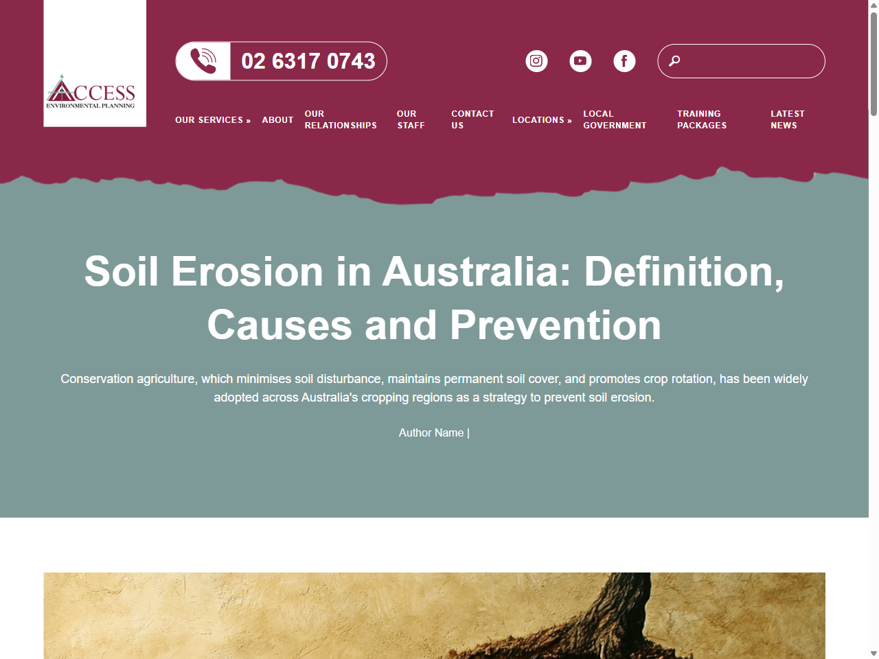 Preview of Soil Erosion in Australia: Definition, Causes and Prevention, accessed July 13, 2025, 