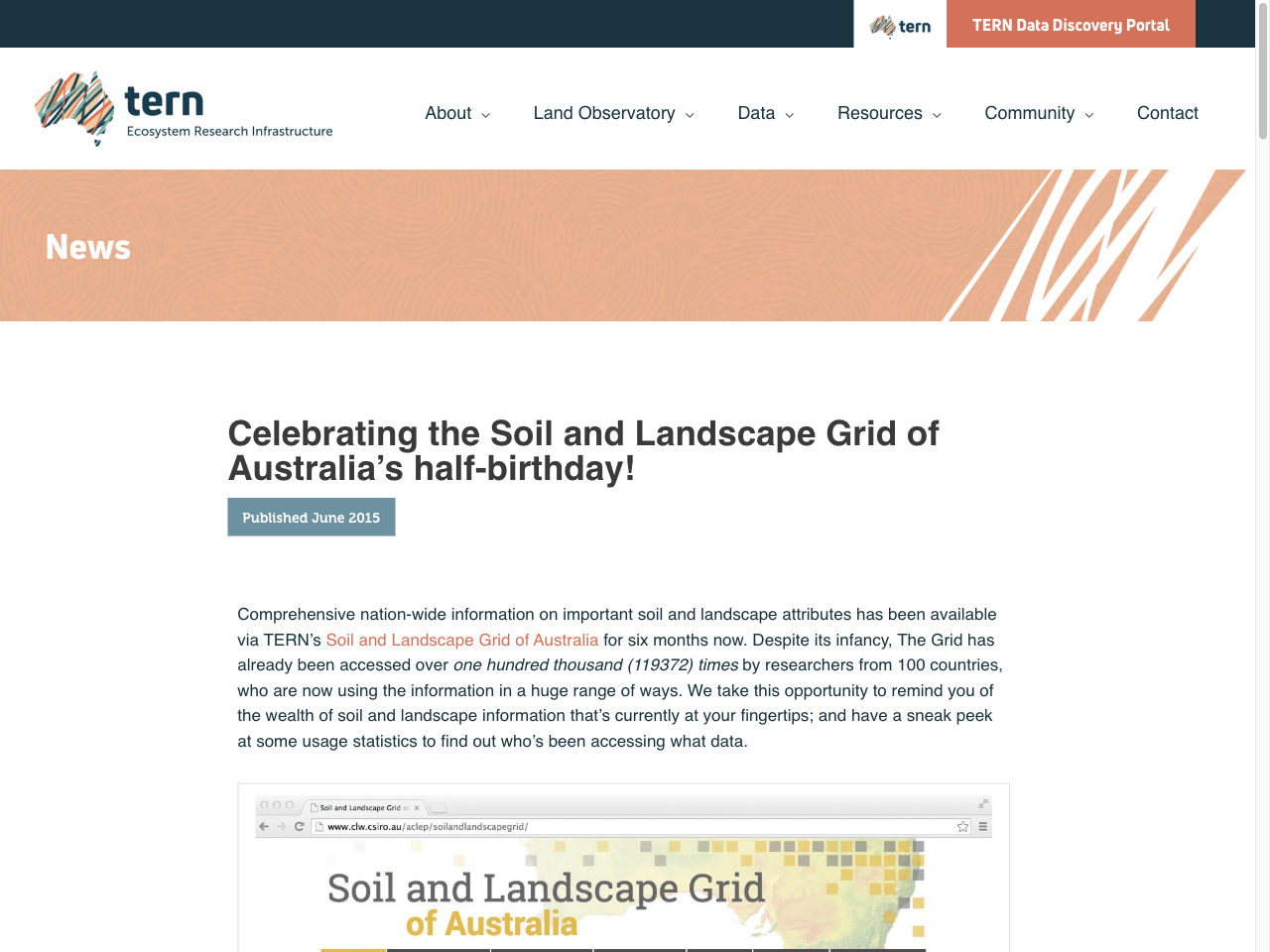Preview of Celebrating the Soil and Landscape Grid of Australia's half-birthday ..., accessed August 5, 2025, 