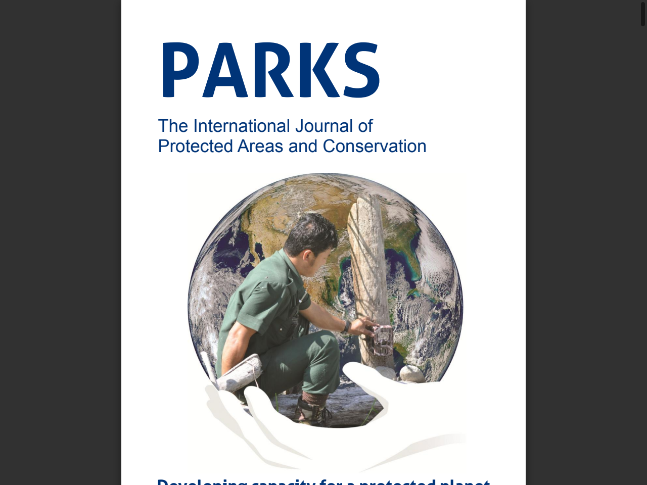 Preview of The International Journal of Protected Areas and Conservation
