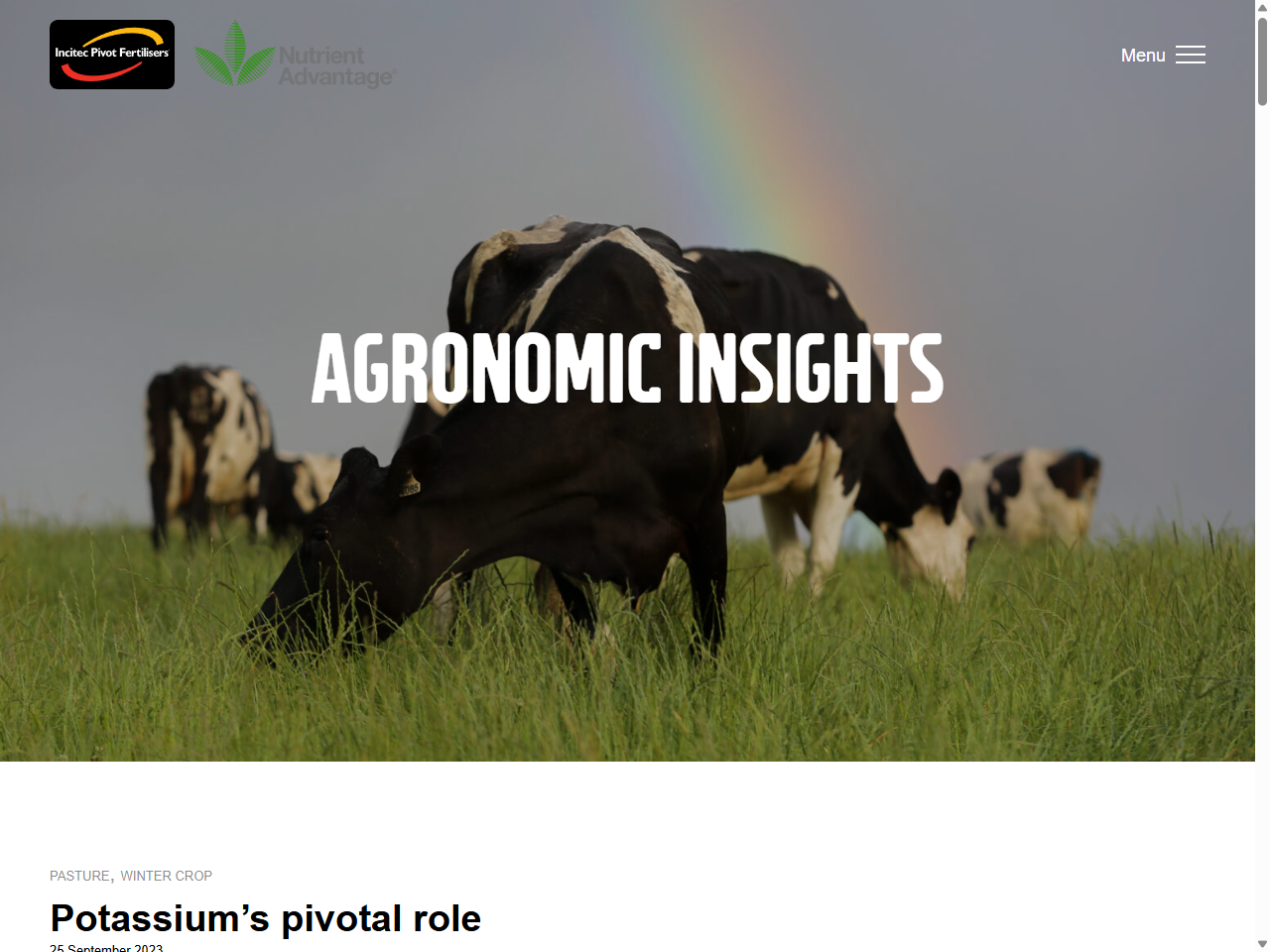 Preview of Potassium in the soil - Potash Development Association (PDA)