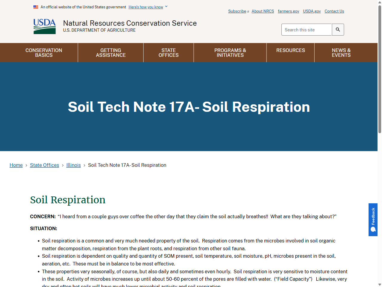 Preview of Inherent Factors Affecting Soil Respiration - USDA, accessed August 4, 2025,