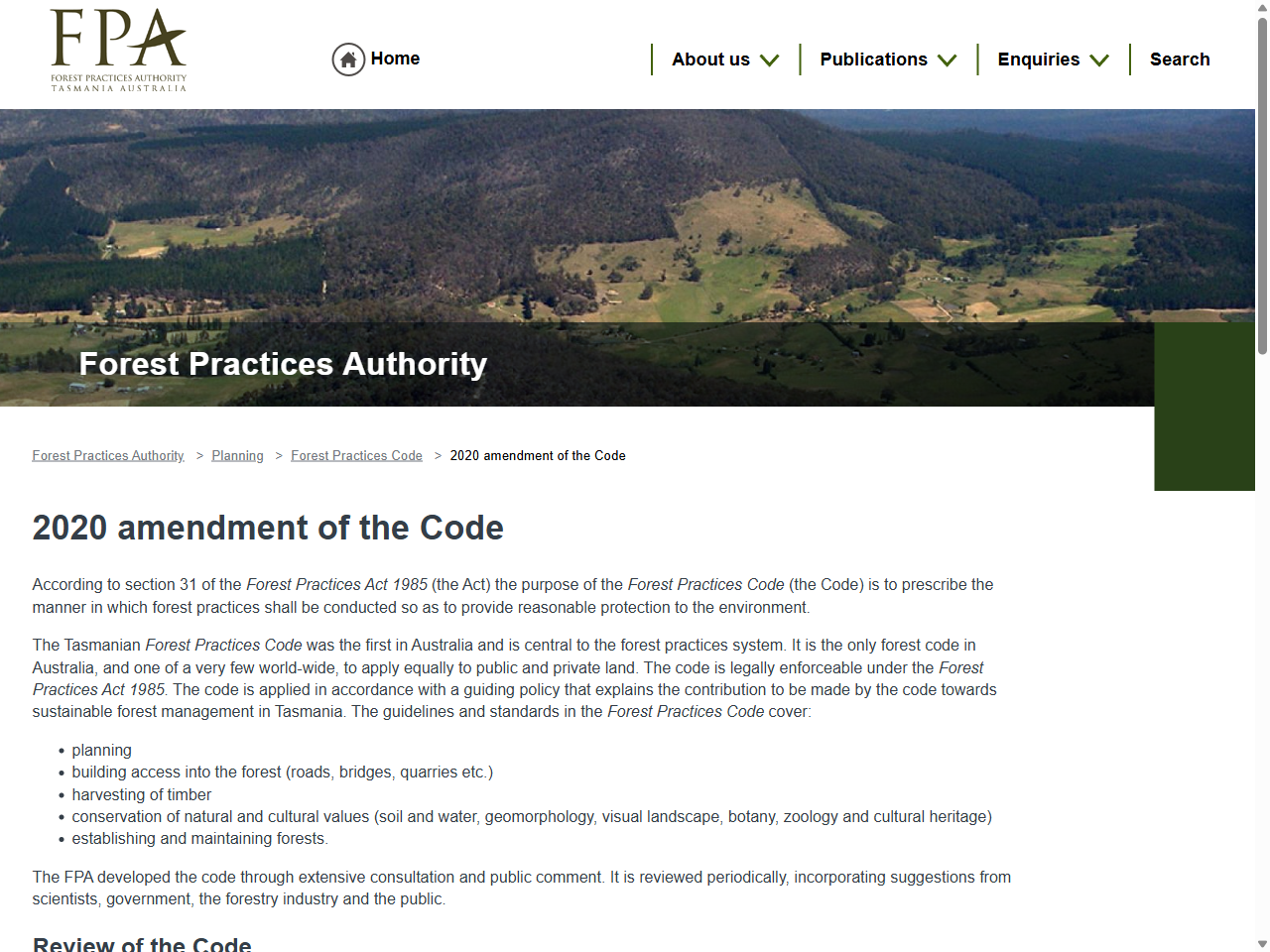 Preview of Forest Management Plan | Department of Biodiversity, Conservation and Attractions